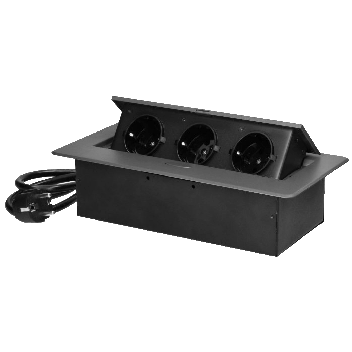 Orno Produžni kabel sa 3 x Schuko utičnice, ugradbena - OR-AE-1347(GS)