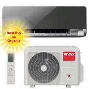 Vivax klima uređaj 5,25kW ACP-18CH50AEHI - H+ design , siva mirror, za prostor do 50m2, A++ energetska klasa