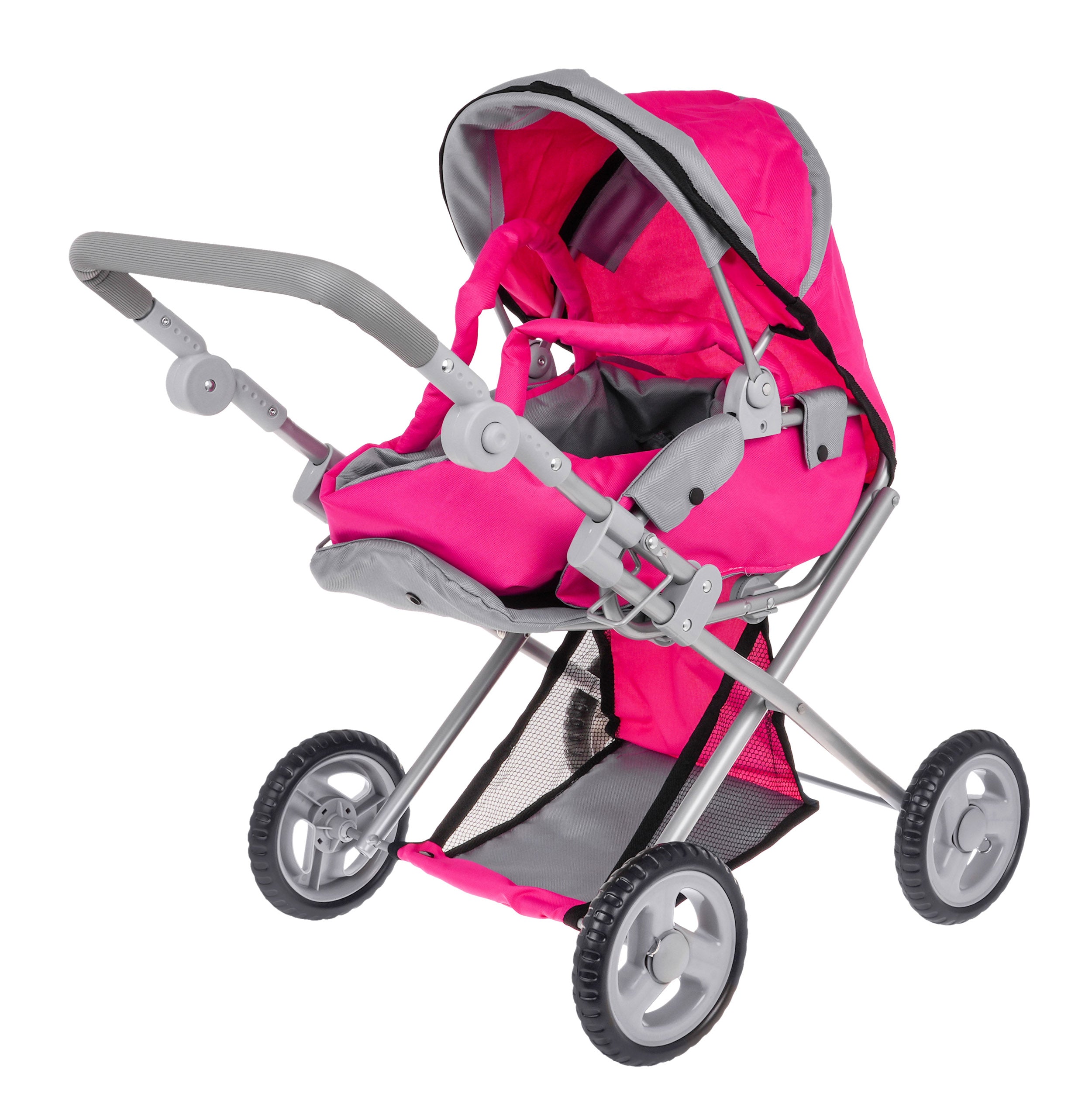 Kolica Pinky Doll - 2u1 - roza