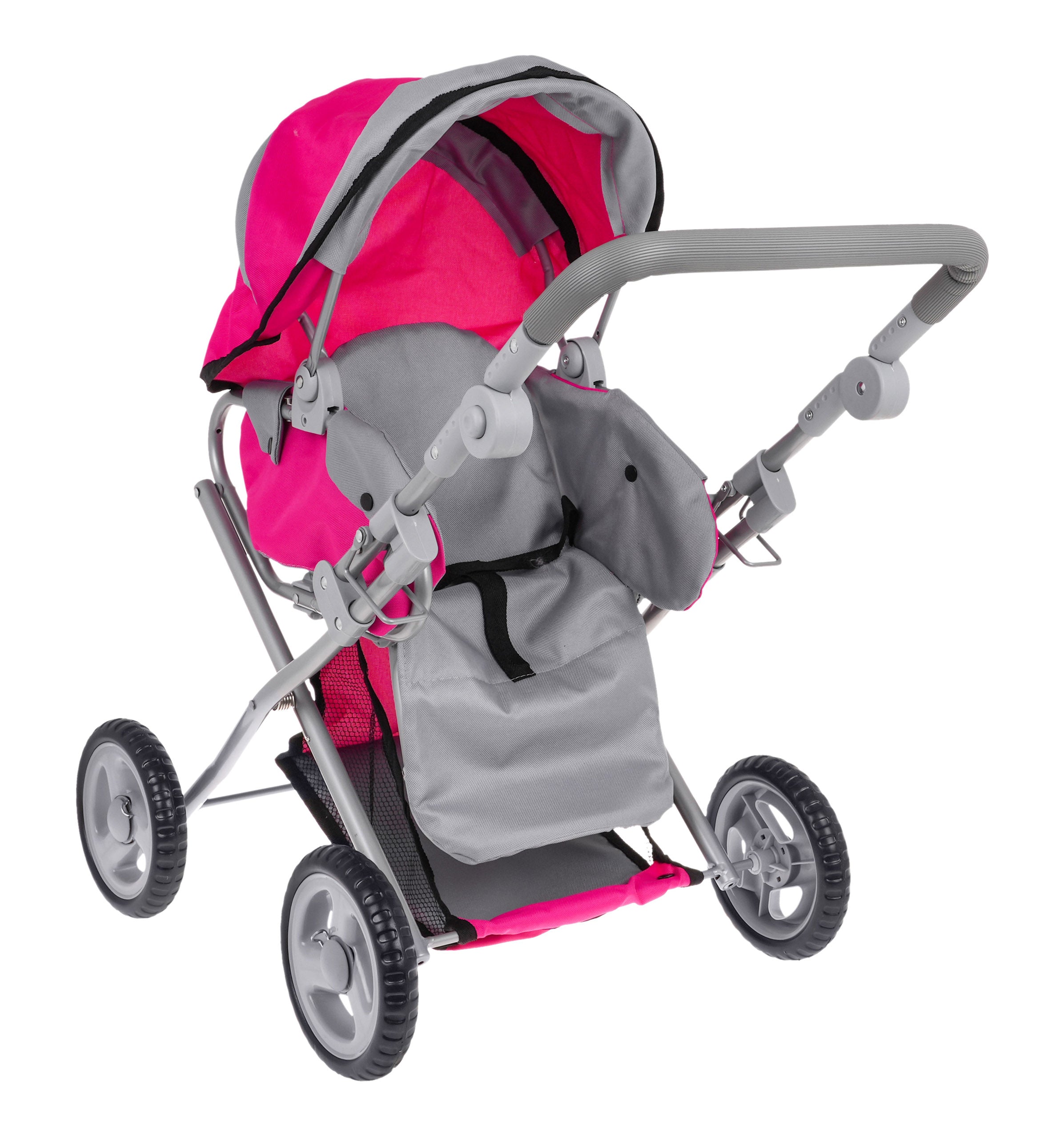 Kolica Pinky Doll - 2u1 - roza