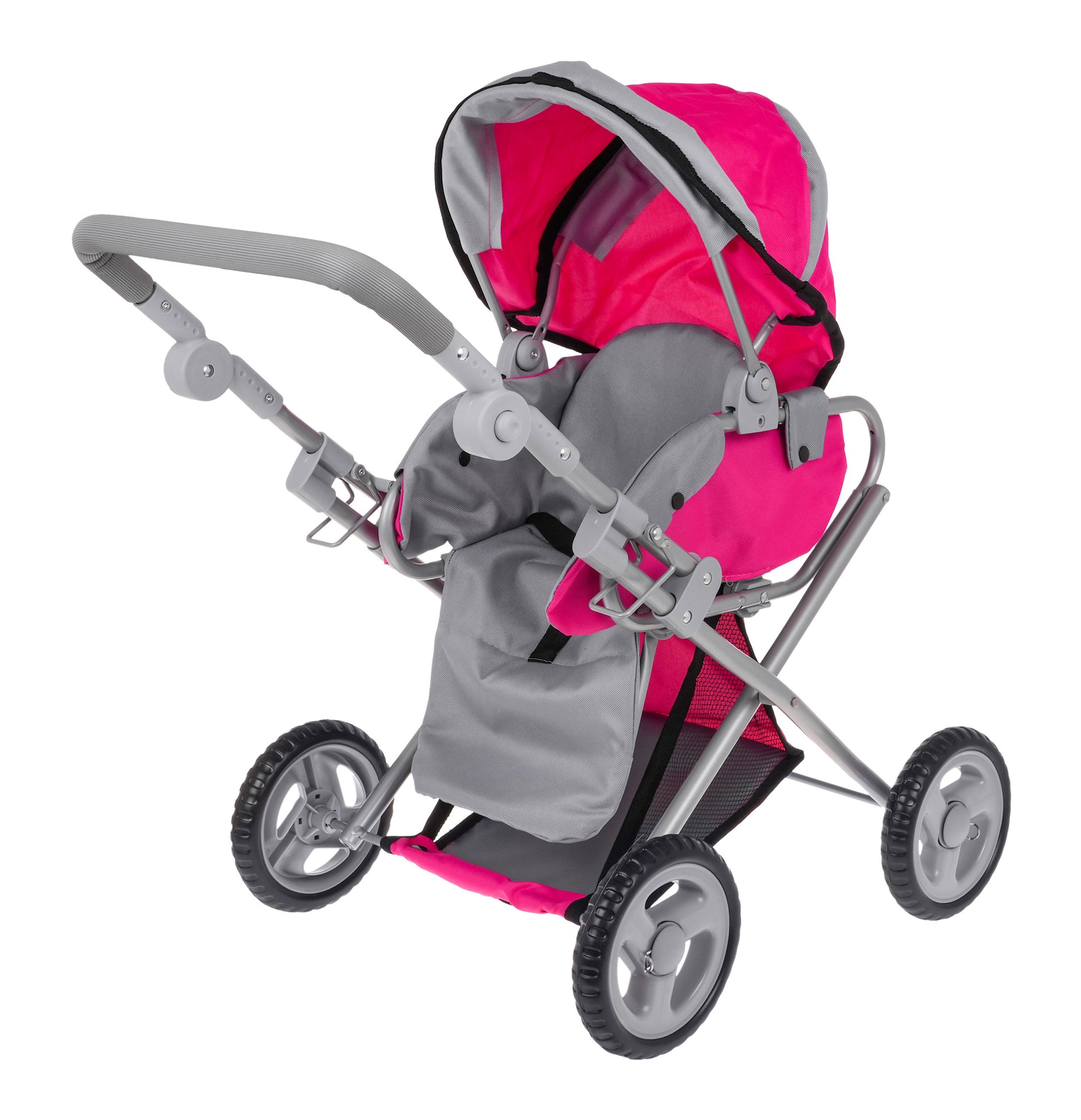 Kolica Pinky Doll - 2u1 - roza