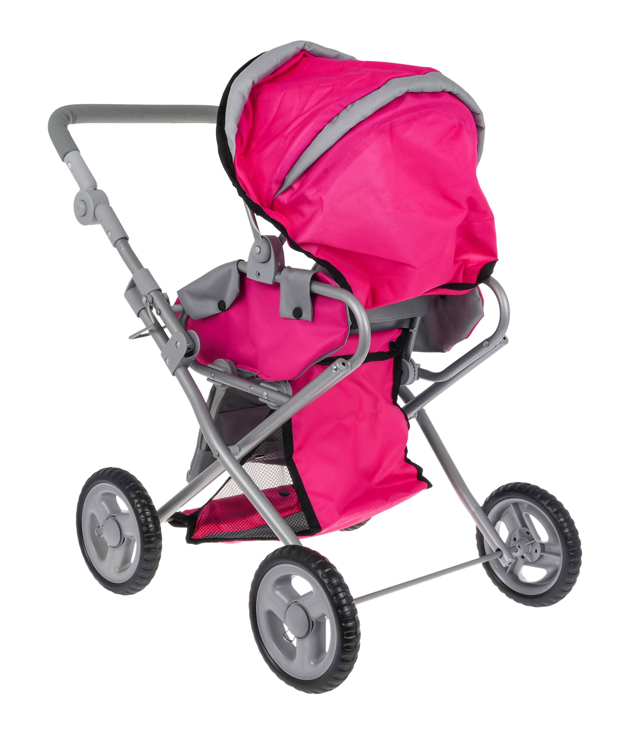 Kolica Pinky Doll - 2u1 - roza