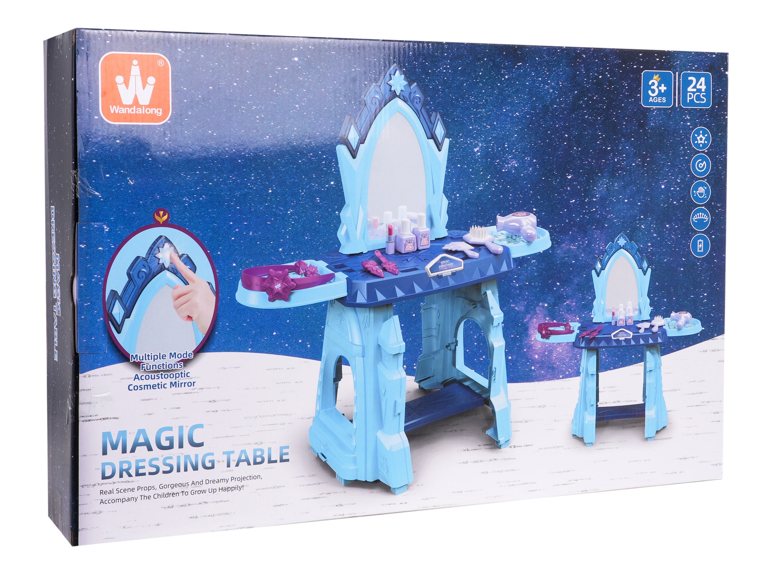 Blue Princess Dressing Table + Accessories