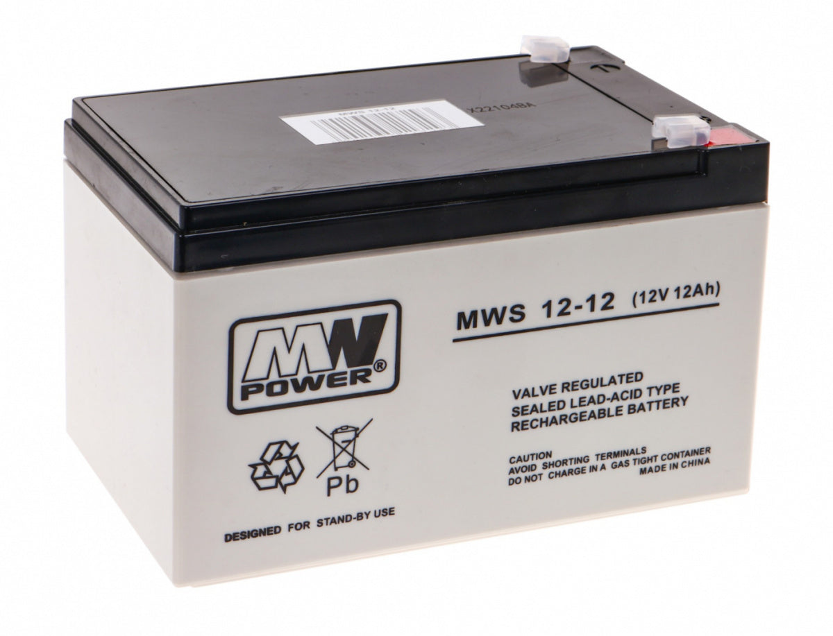 Vehicle parts battery 12V 12AH