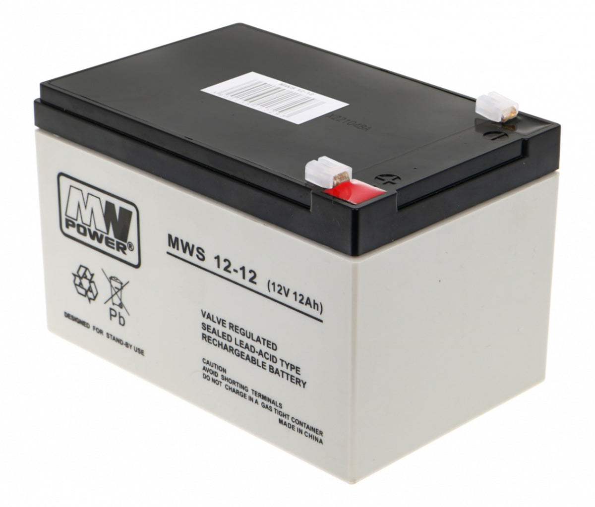 Vehicle parts battery 12V 12AH