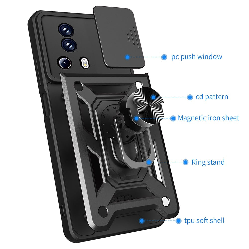 Techsuit – CamShield Series maska za Xiaomi 13 Lite – crna