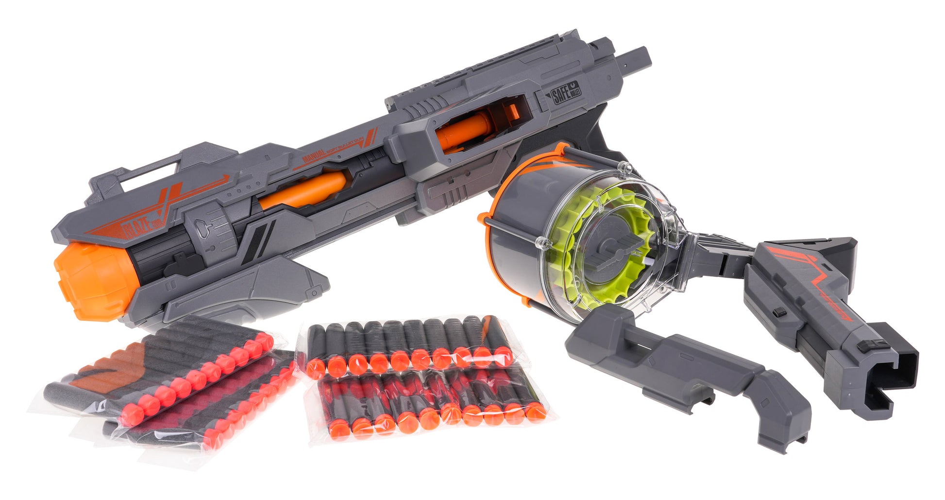 Puška za igru sa 40 metaka Rifle - siva