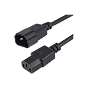 StarTech.com PXT1001M strujni kabel Crno 1 m C14 spoj C13 spoj