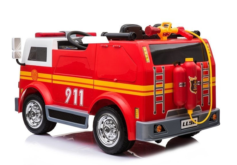 Vatrogasni kamion na akumulator Fireman - crveni