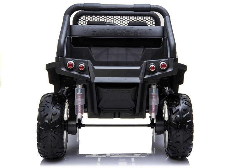 Licencirani auto na akumultor Mercedes Unimog – crni