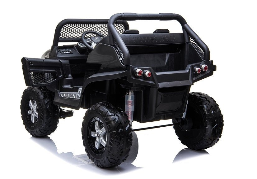 Licencirani auto na akumultor Mercedes Unimog – crni