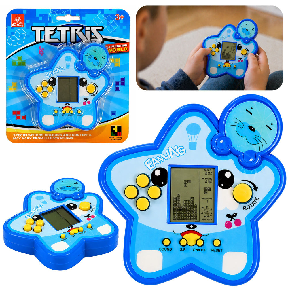 Tetris Star Electronic Game - Blue