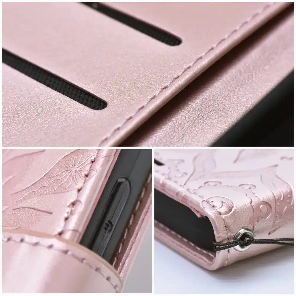 MEZZO Book case preklopna torbica za XIAOMI Redmi Note 14 5G mandala rose gold
