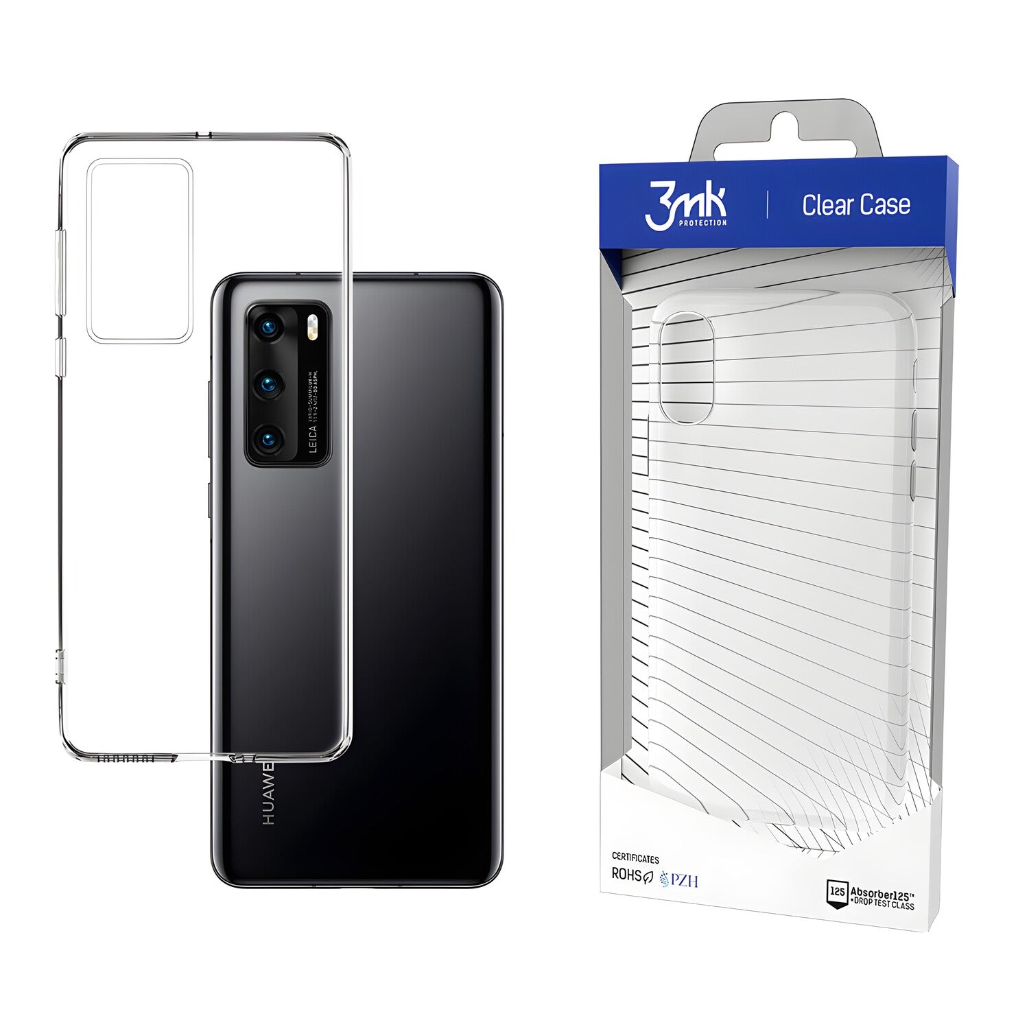 3mk Clear case futrola za Huawei P40 - Prozirna KP20634
