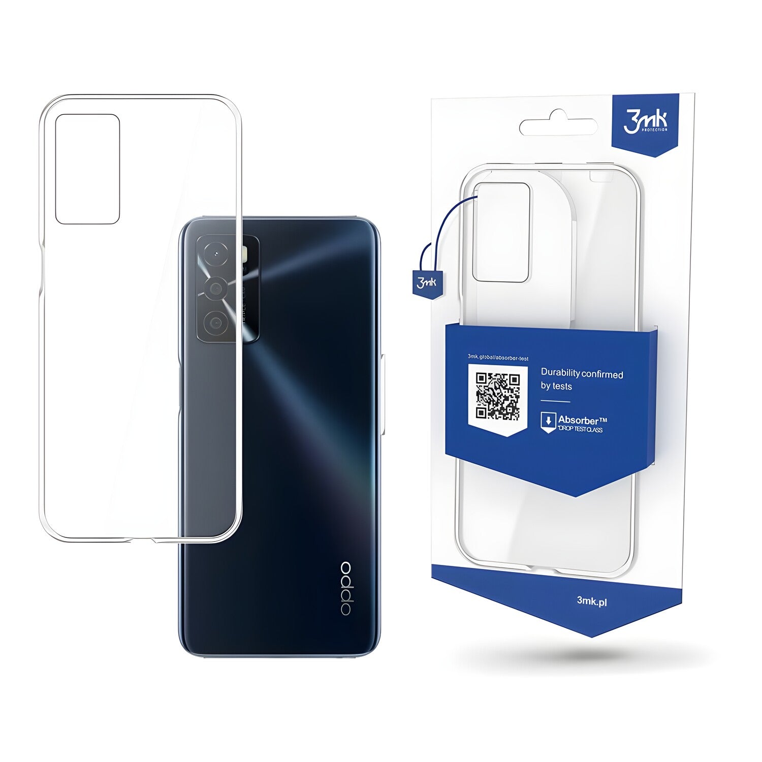 3mk Clear case futrola za Oppo A16/A16s - Prozirna KP20238