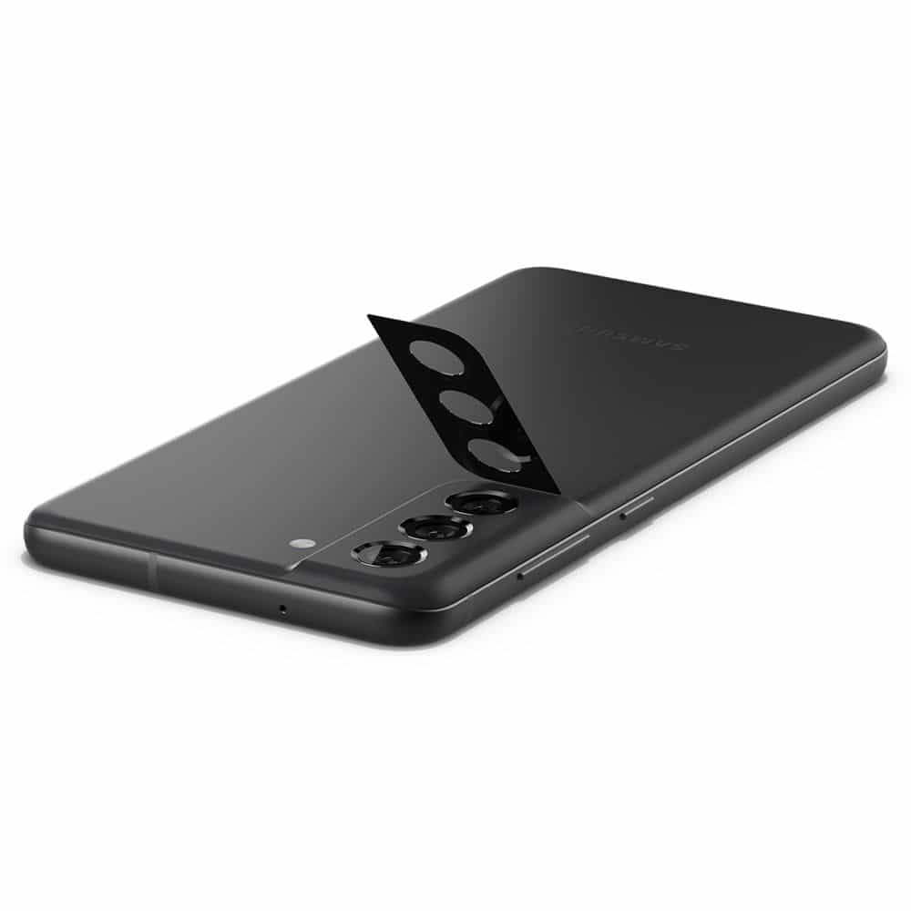 SPIGEN OPTIK.TR ZAŠTITNIK ZA KAMERU 2 KOM SET ZA SAMSUNG GALAXY S21 FE CRNI