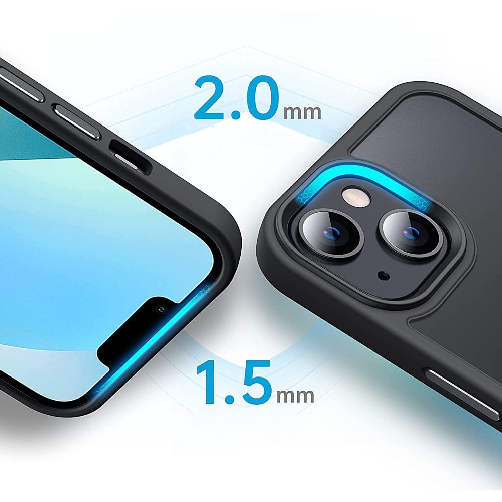 TECH-PROTECT MAGMAT MAGSAFE MASKA ZA IPHONE 14 PLUS MAT CRNA
