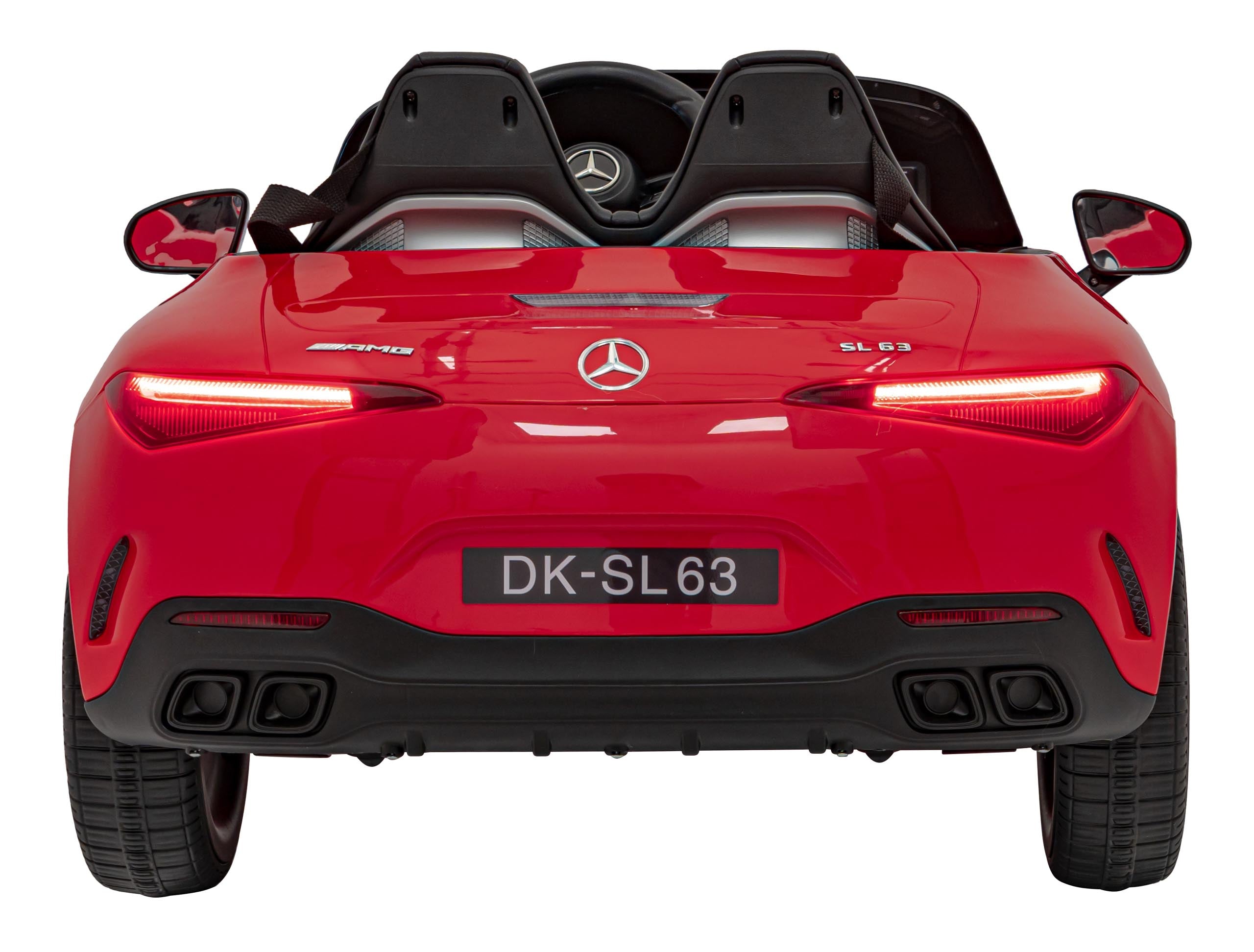 Licencirani auto na akumulator Mercedes Benz AMG SL63 4x4 - crveni
