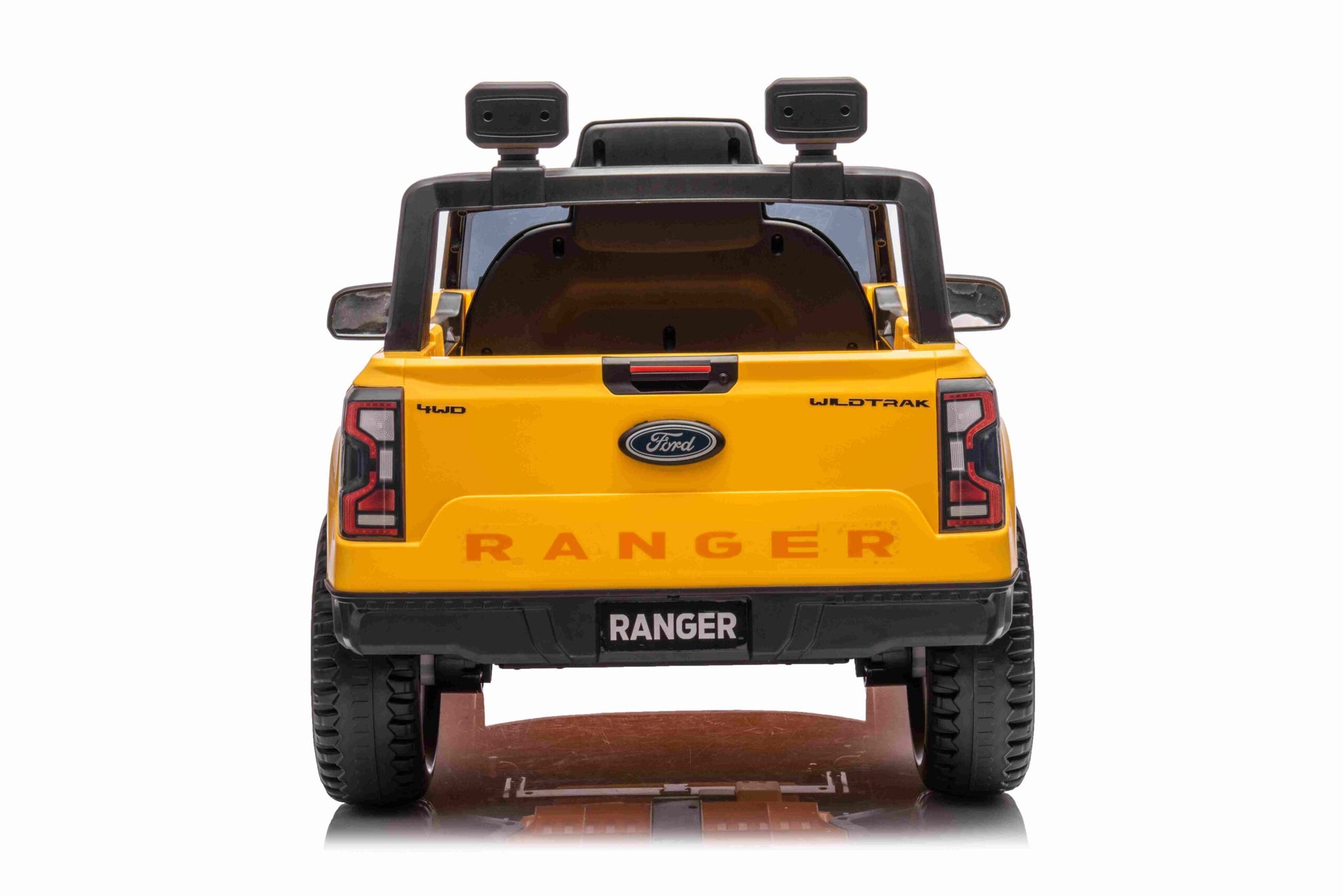 Licencirani auto na akumulator Ford Ranger LIFT - žuti