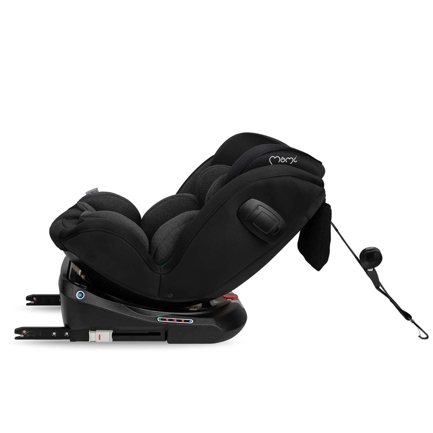 Autosjedalica ELI za djecu 40–150 cm s ISOFIX i TOP TETHER sustavima - crna