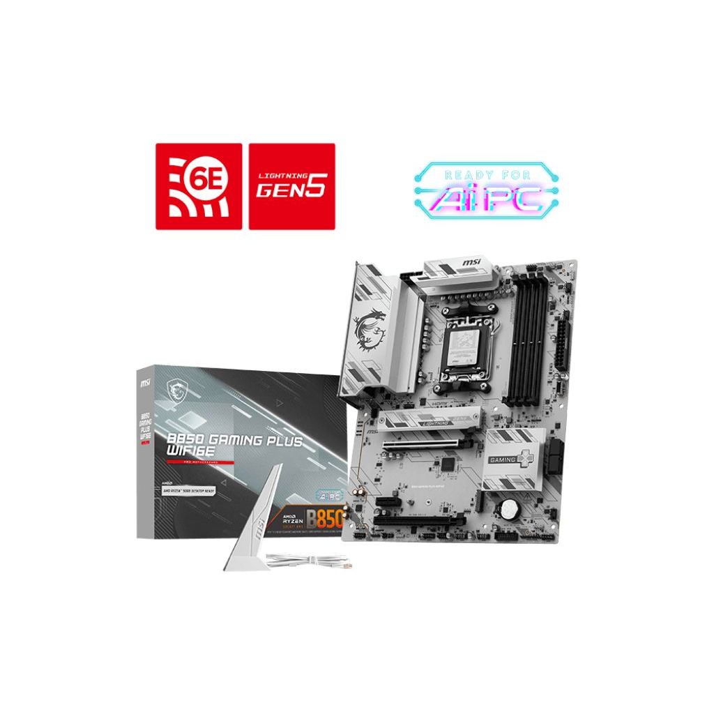 MSI B850 GAMING PLUS WIFI6E matična ploča AMD B850 Utor AM5 ATX