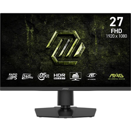 MSI MAG 272PF X24 računalni monitor 68,6 cm (27") 1920 x 1080 pikseli Full HD LCD Crno