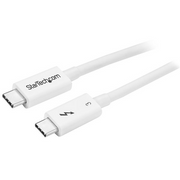 StarTech.com TBLT34MM50CW thunderbolt kabel 0,5 m 40 Gbit/s Bijelo