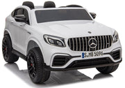 Licencirani auto na akumulator Mercedes GLC 63S QLS 4×4 – dvosjed – bijeli