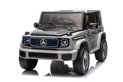 Licencirani auto na akumulator Mercedes Benz EQG 4x4 - srebrni
