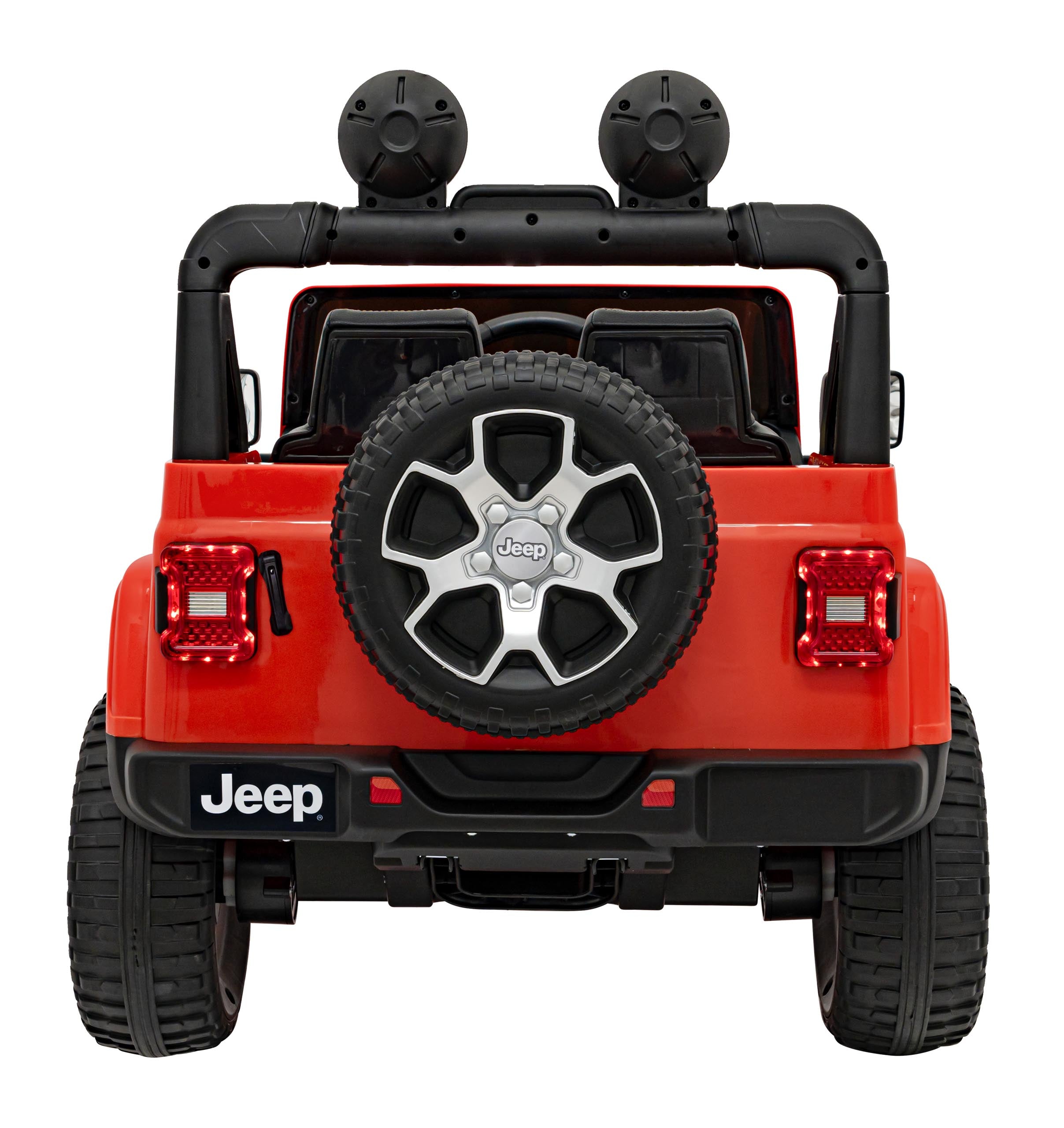 Licencirani auto na akumulator Jeep Wrangler Rubicon 4x4 - narančasti
