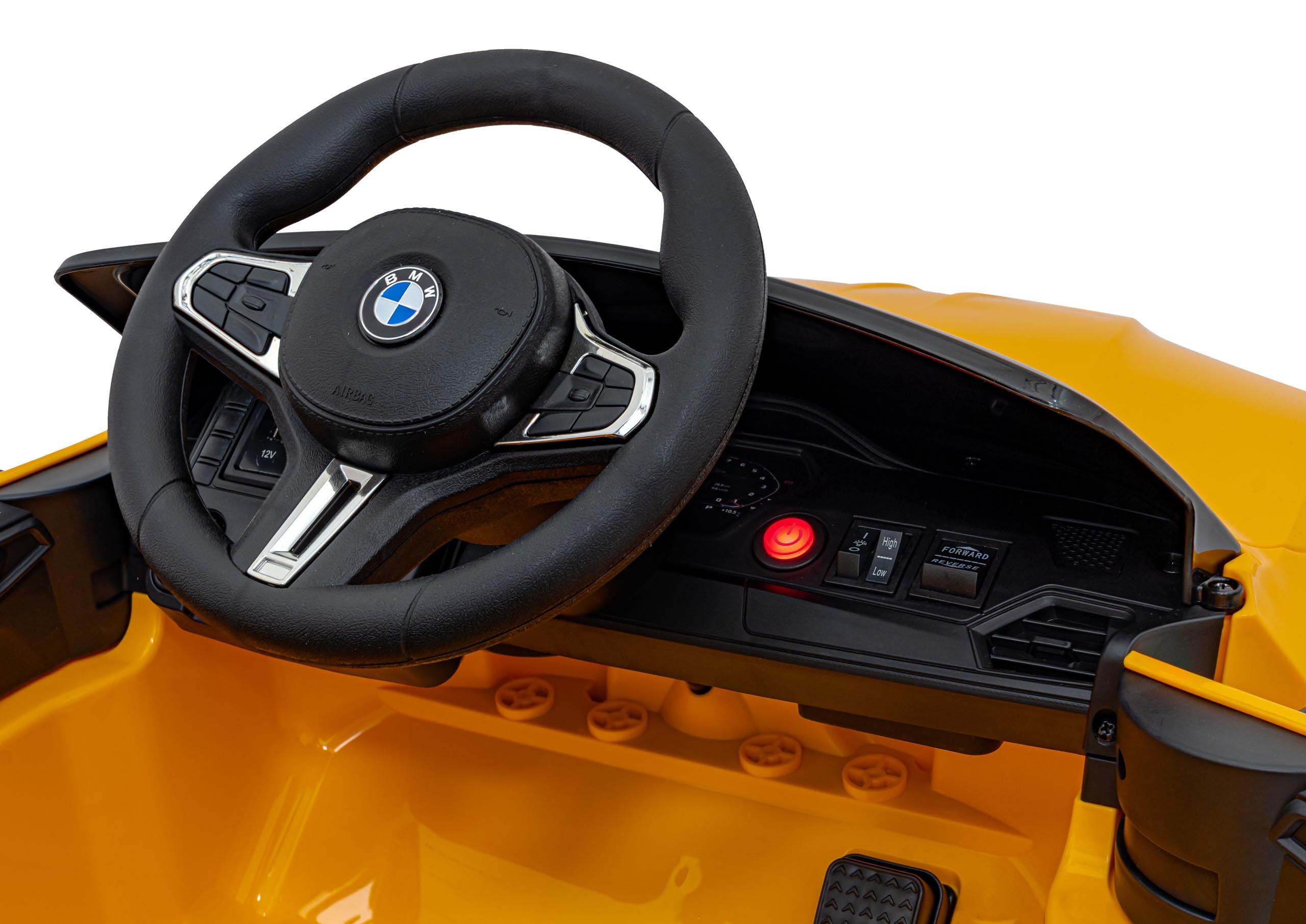 Licencirani auto na akumulator BMW M4 - žuti