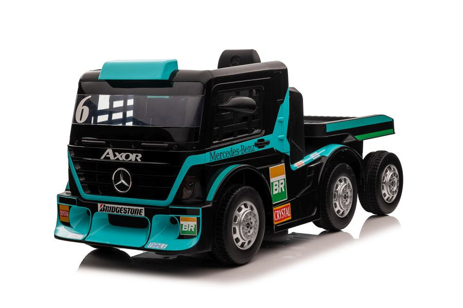 Kamion na akumulator Mercedes XMX622B - plavi