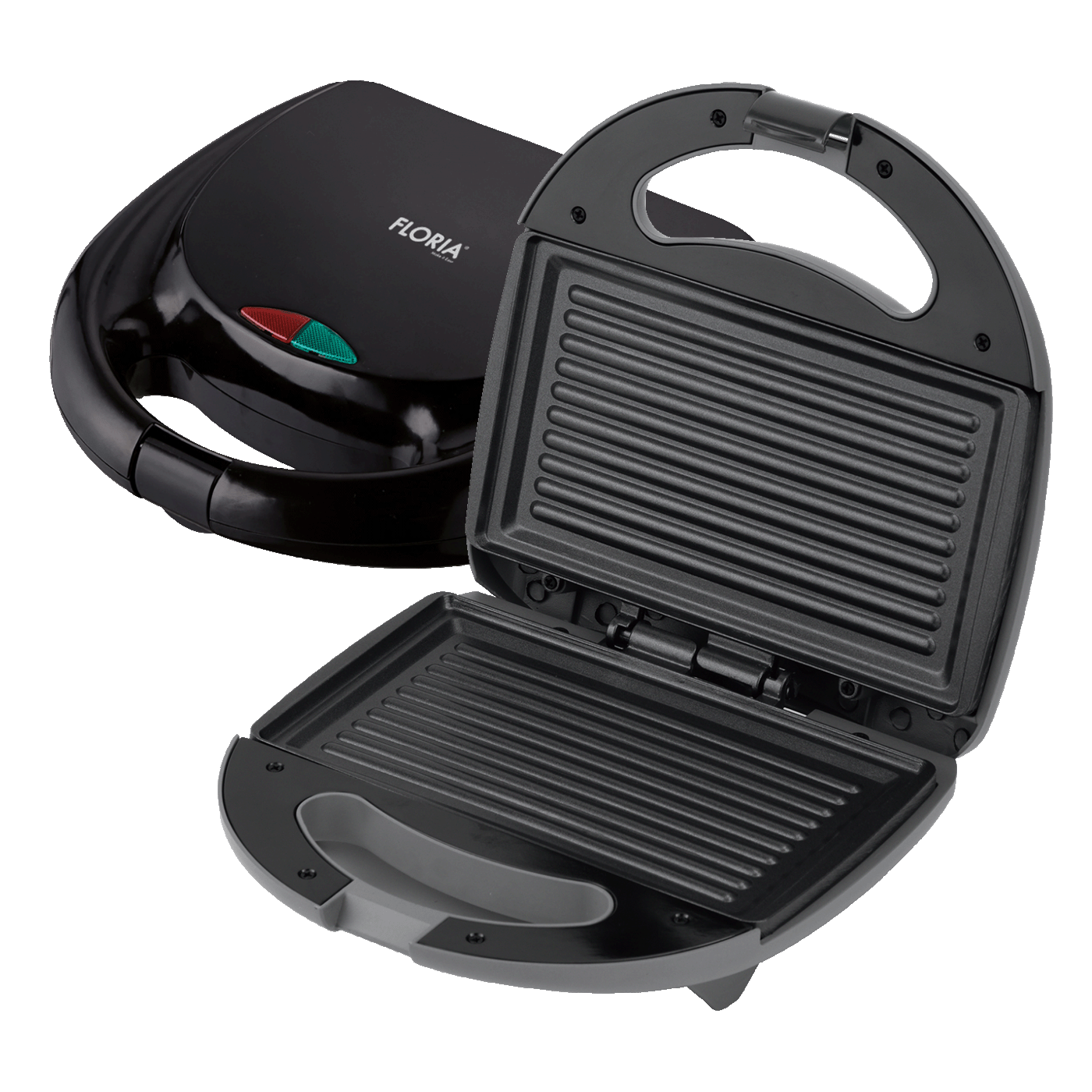 Floria Sendvič Toster, LED indikator, 800 W, crna - ZLN7941