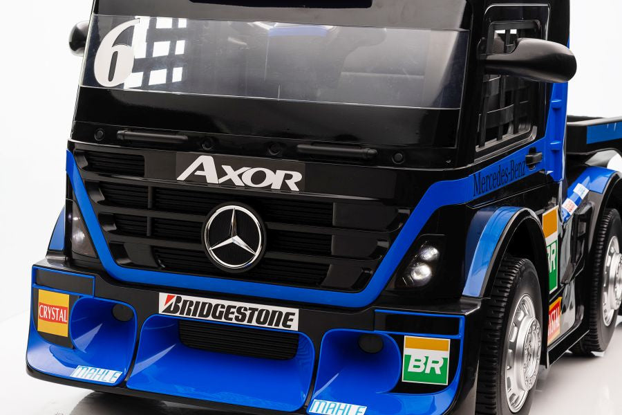Kamion na akumulator Mercedes XMX622 - tamno plavi