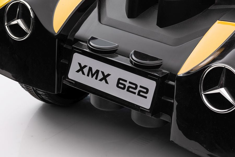 Kamion na akumulator Mercedes XMX622 - žuti