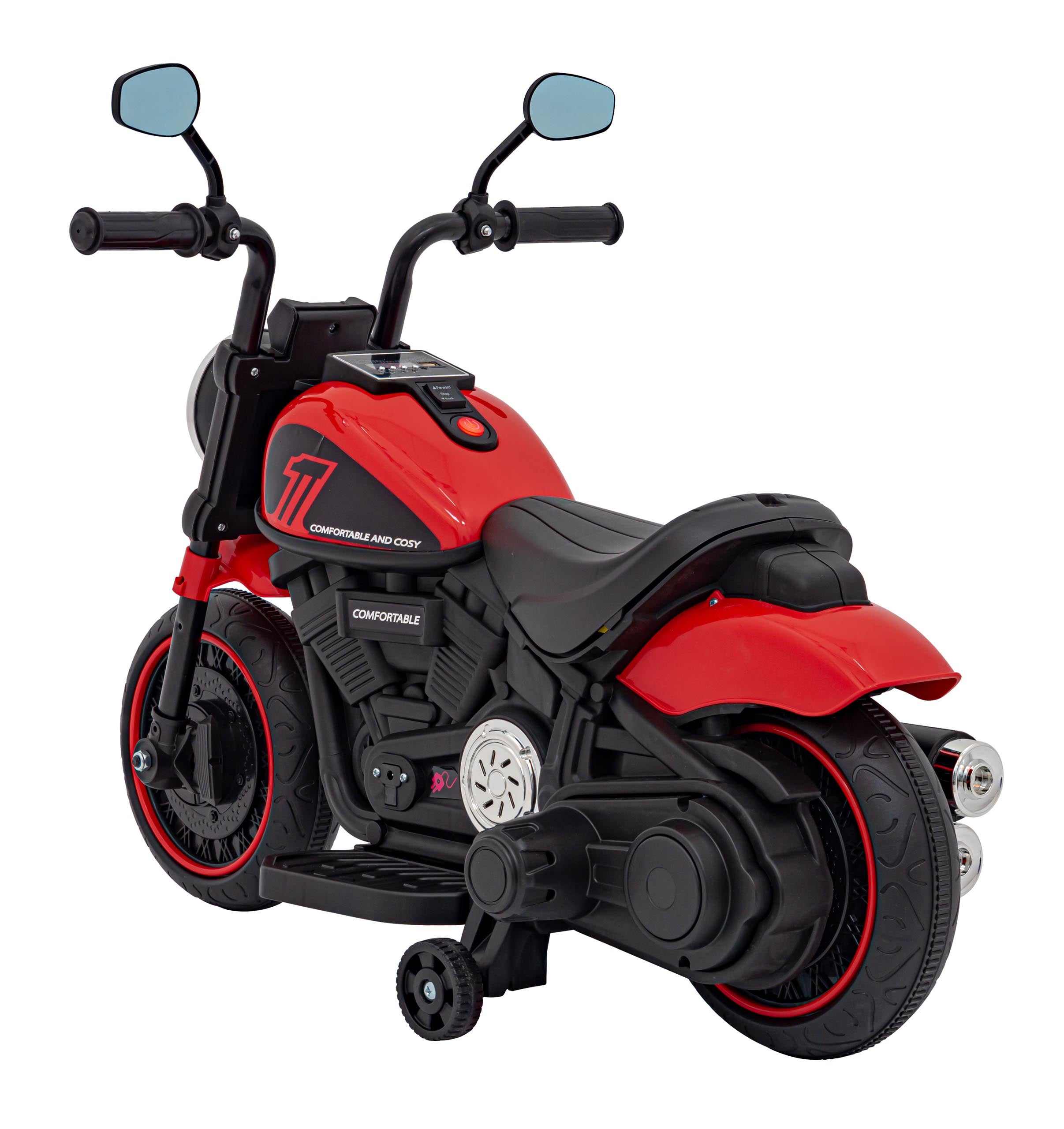 Motor na akumulator FASTER motorbike - crveni