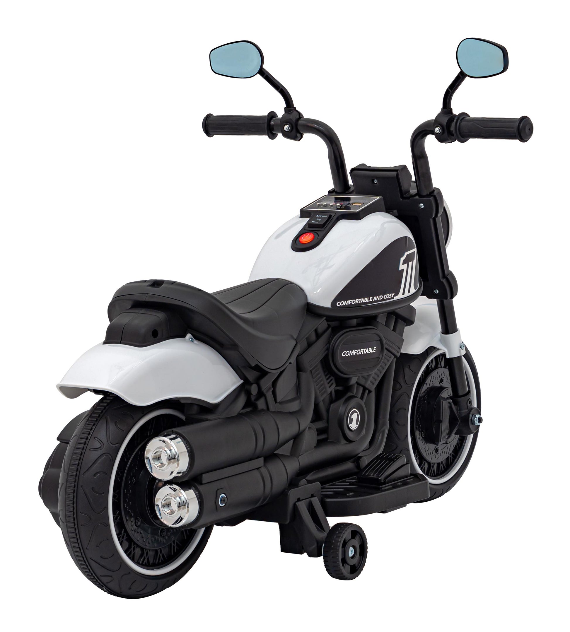 Motor na akumulator FASTER motorbike -bijeli