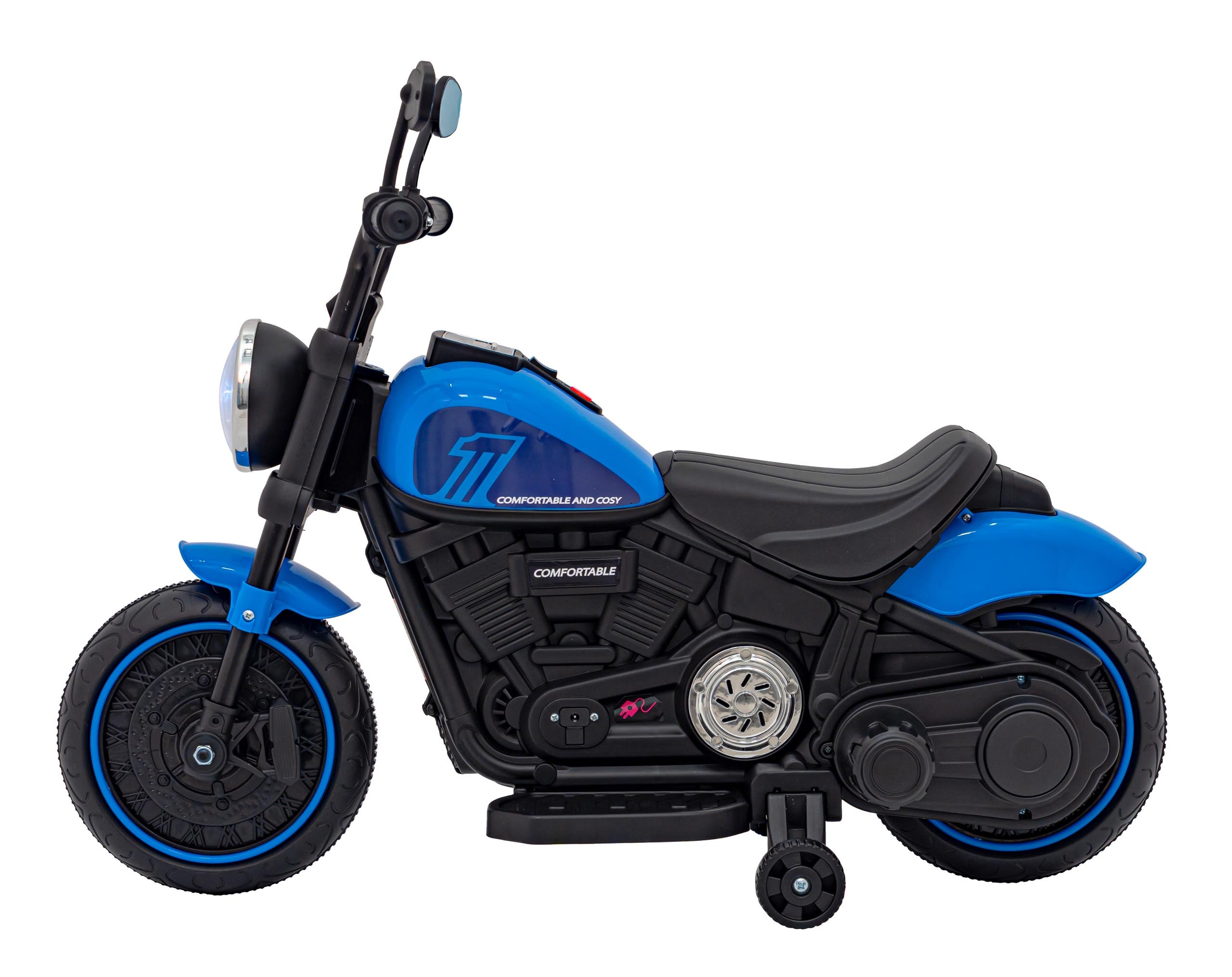 Motor na akumulator FASTER motorbike - plavi