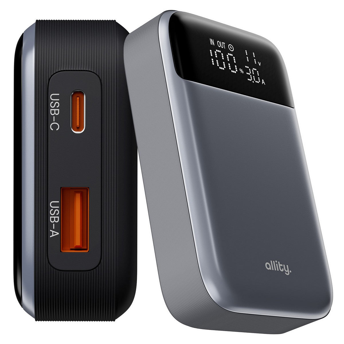 ALLITY prijenosna baterija APB-200 PD 33W 10000 mAh siva