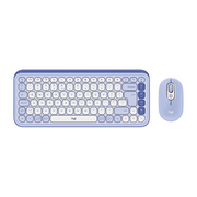 Logitech POP Icon Combo tipkovnica Miš priložen Univerzalno Bluetooth QWERTY US Međunarodna Lila, Bijelo