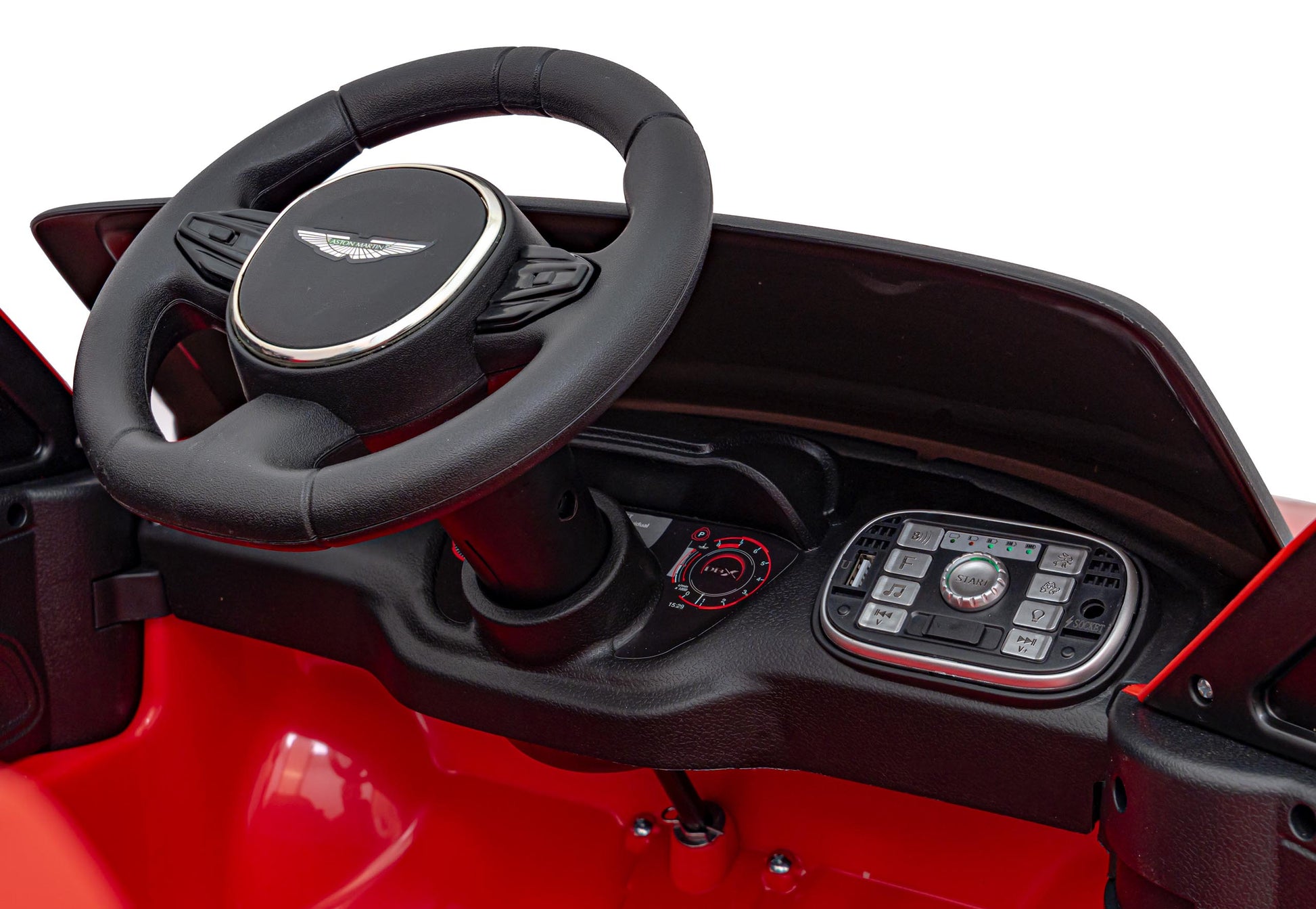 Licencirani auto na akumulator Aston Martin DBX - crveni