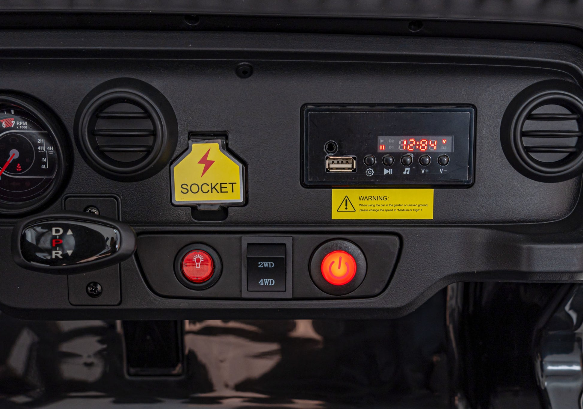Auto na akumulator OFF-ROAD 3.0 4x4- crni