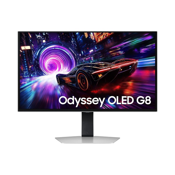 Samsung G81SF računalni monitor 68,6 cm (27") 3840 x 2160 pikseli 4K Ultra HD OLED Srebro