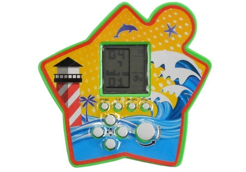 Brick Game Electronic Tetris Portable Star