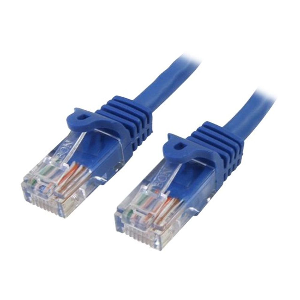 StarTech.com 45PAT2MBL kabel za umrežavanje Plavo 2 m Cat5e U/UTP (UTP)