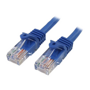 StarTech.com 45PAT2MBL kabel za umrežavanje Plavo 2 m Cat5e U/UTP (UTP)