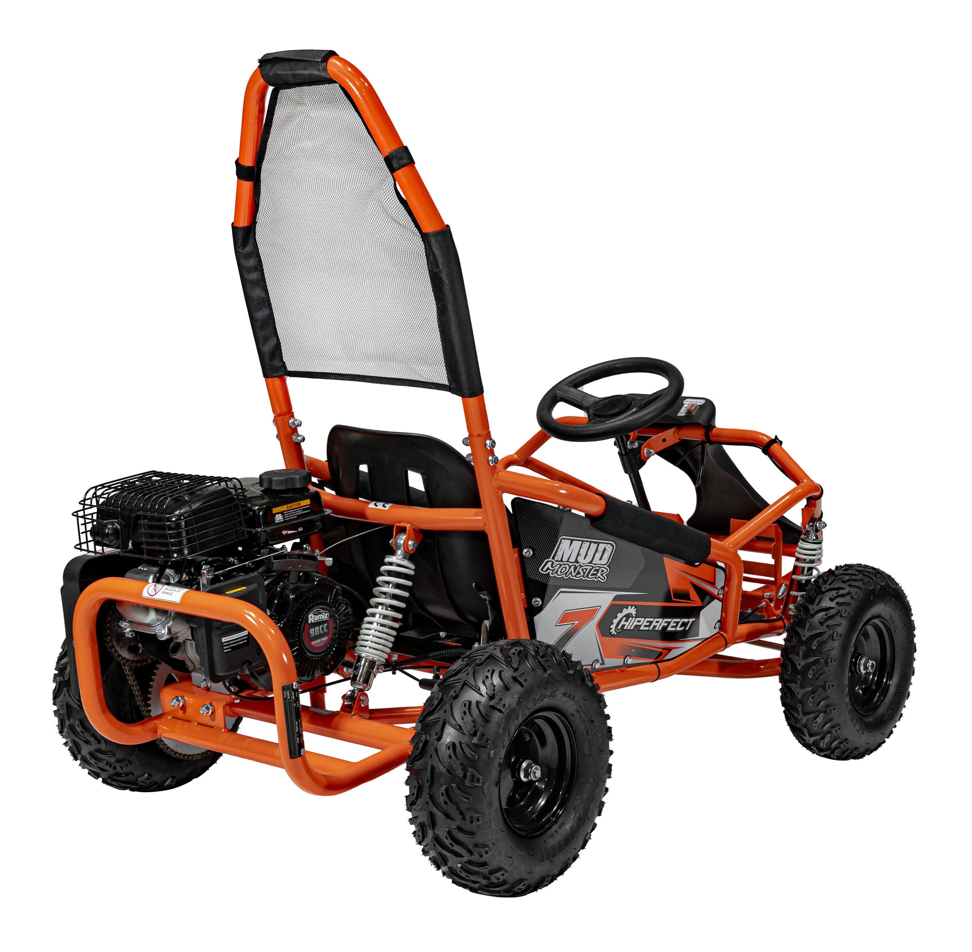 Buggy na benzin MUD MONSTER Combustion - narančasti