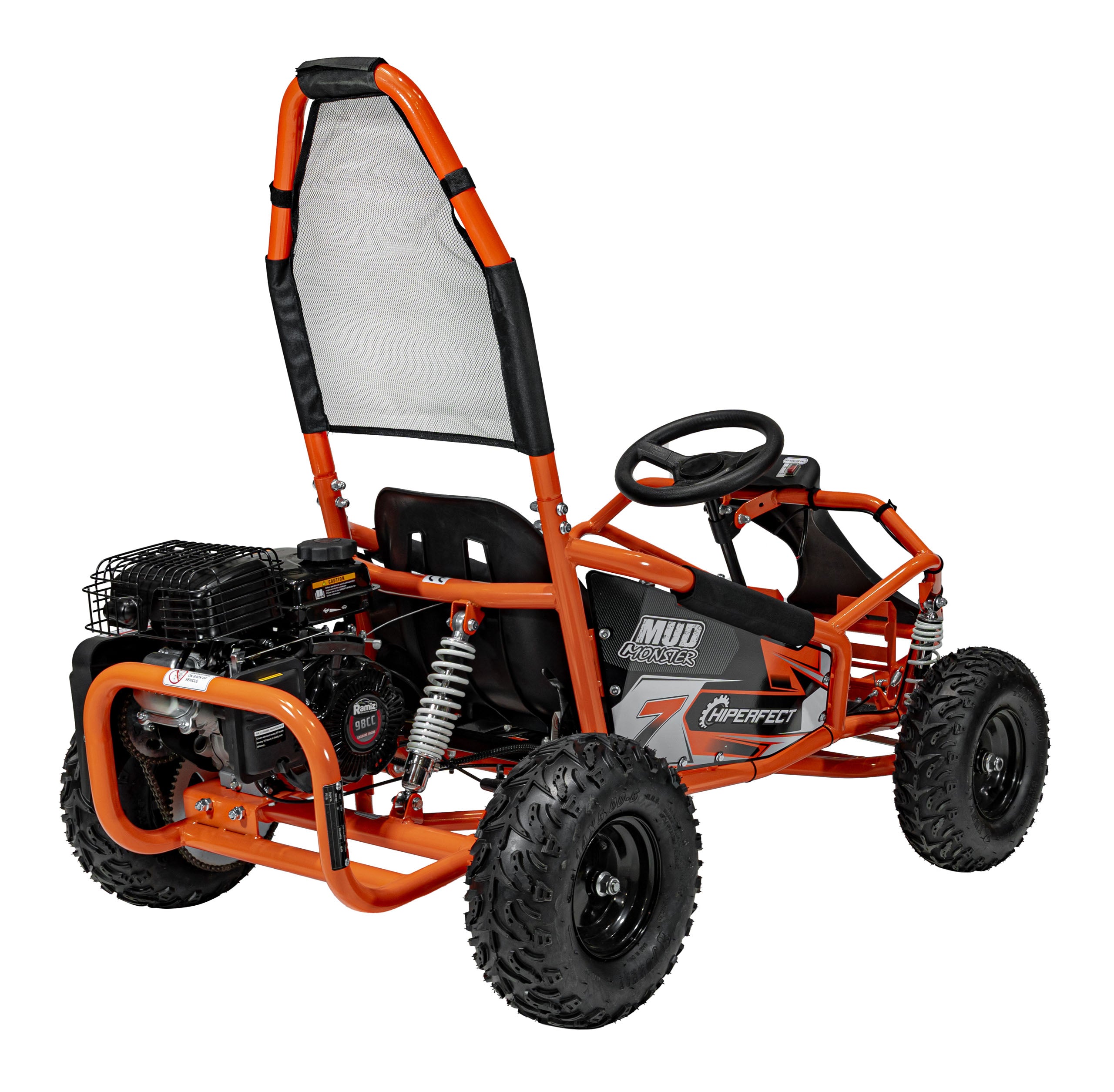 Buggy na benzin MUD MONSTER Combustion - narančasti