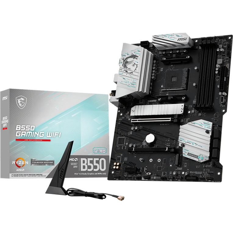 MSI B550 GAMING WIFI matična ploča AMD B550 Priključnice AM4 ATX