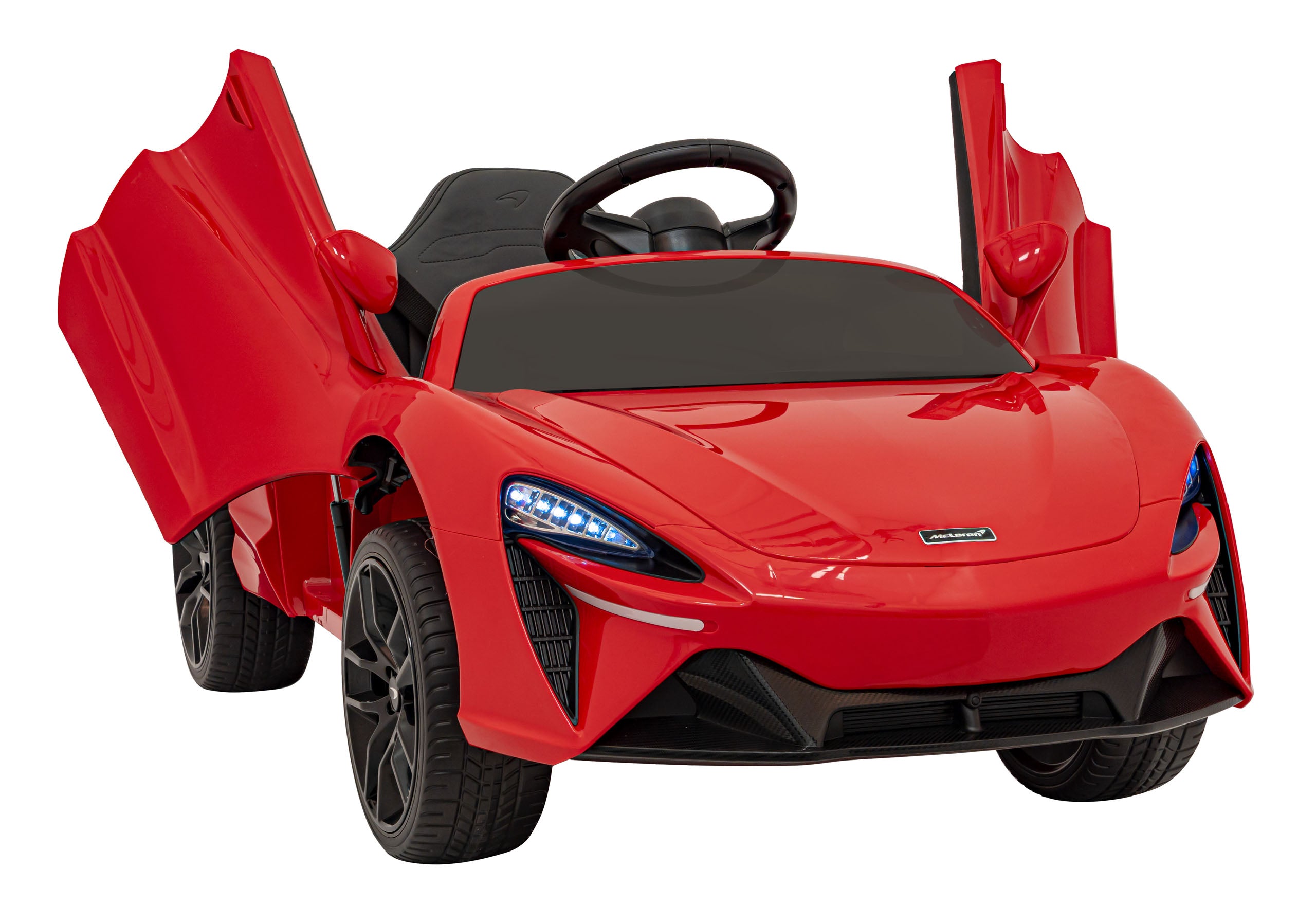 Licencirani auto na akumulator Mclaren Artura - crveni